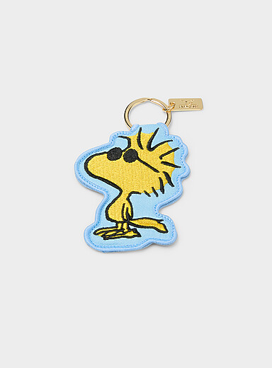 Peanuts embroidered emblem key ring