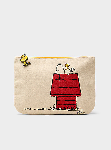 Peanuts/Snoopy zipped pouch