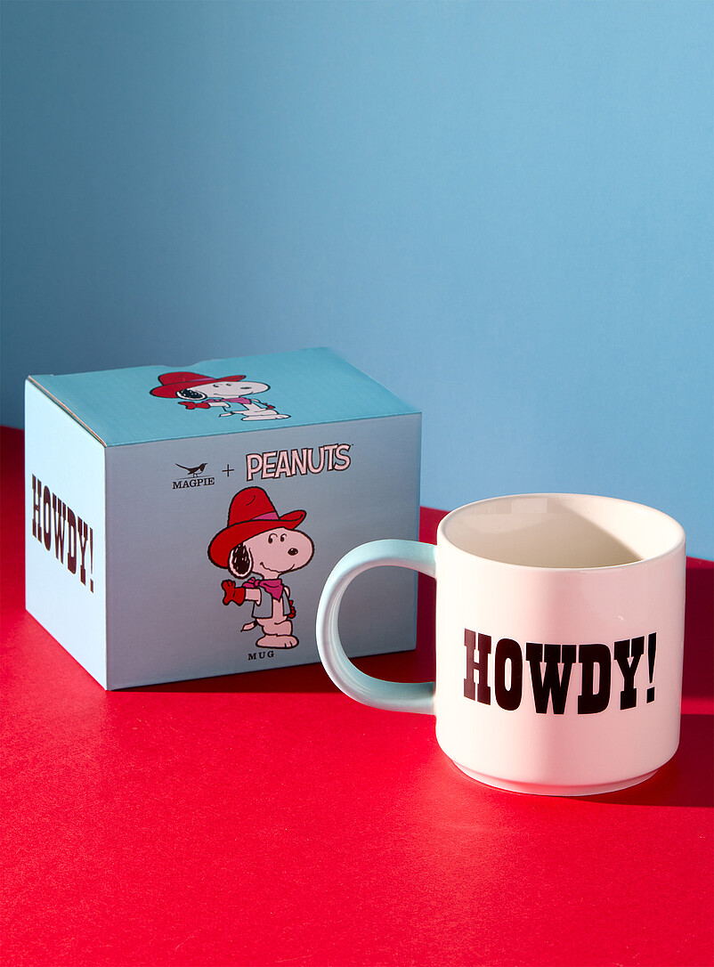 Peanuts Howdy Mug