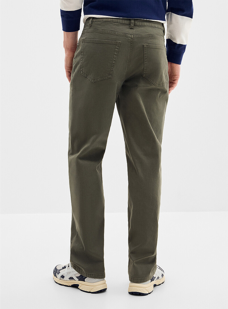 Le 31: Le pantalon 5 poches extensible <b>Coupe New York - Droite</b> Noir pour homme
