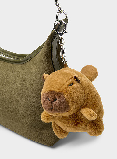 XL capybara bag charm