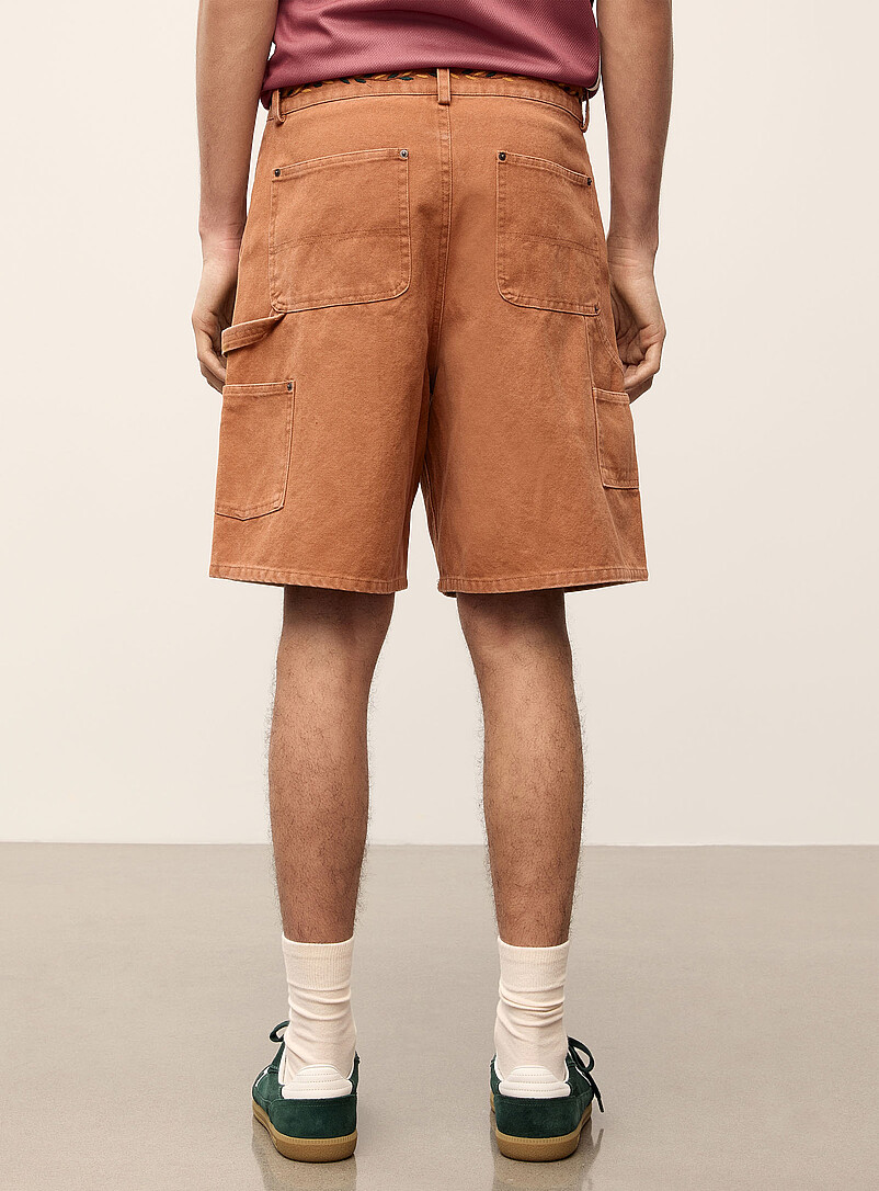 Floral embroidery worker Bermudas product image 3