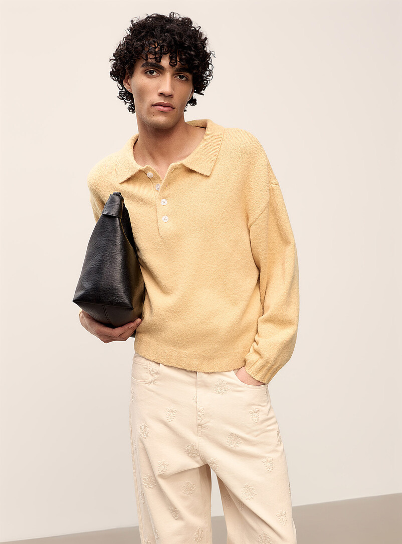 Corn Knit Polo