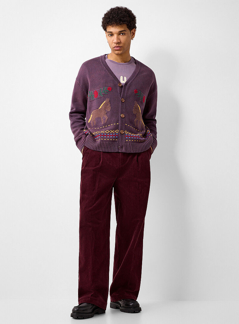 Horse jacquard cardigan product image 2
