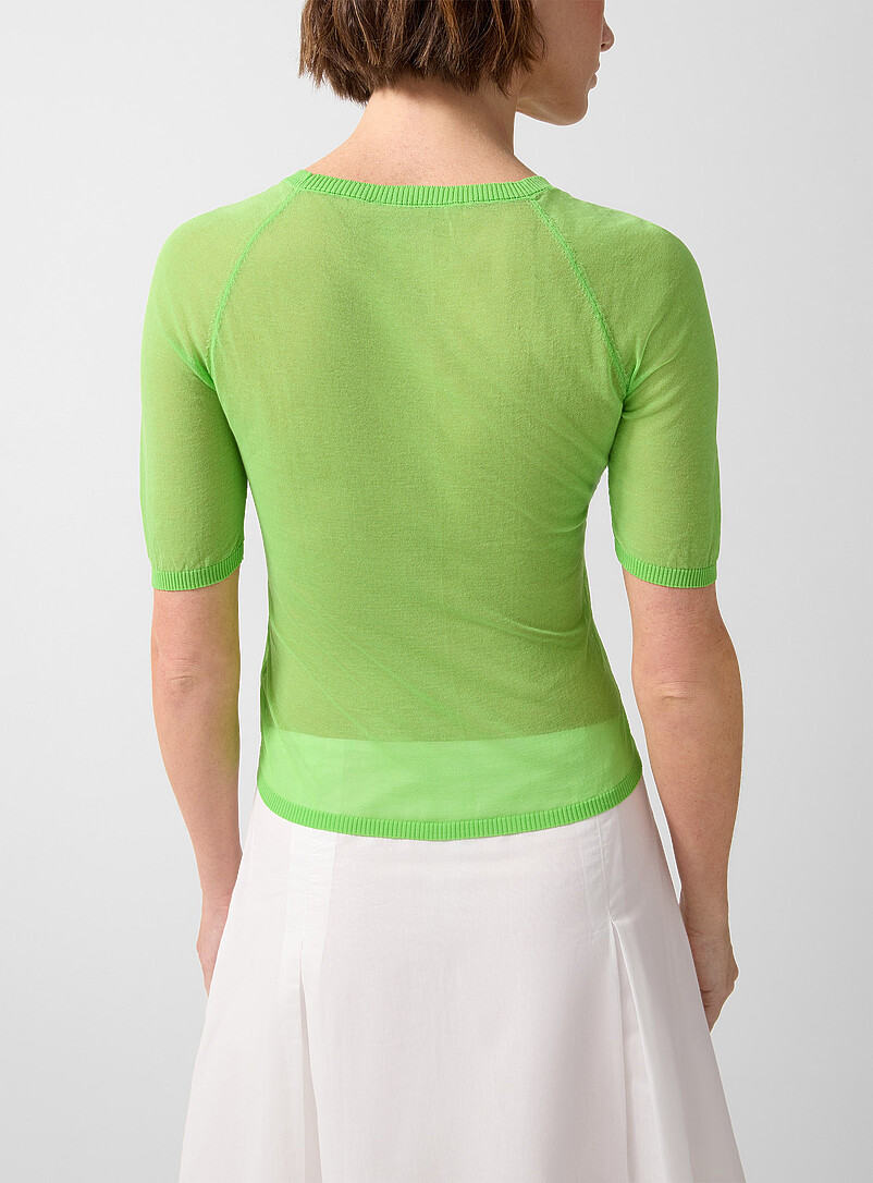 Nice short-sleeve cardigan product image 2