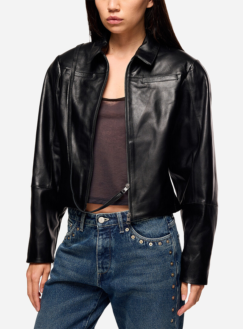Banui leather jacket product image (primary)