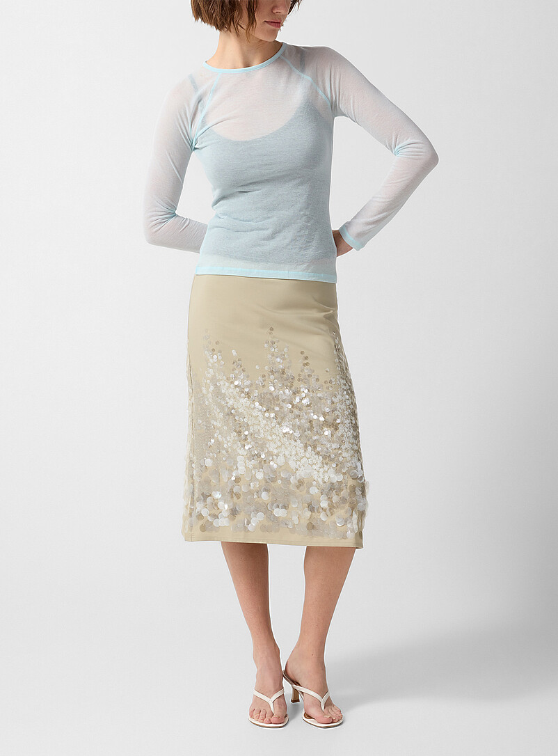 Ara sequined midi skirt product image (primary)
