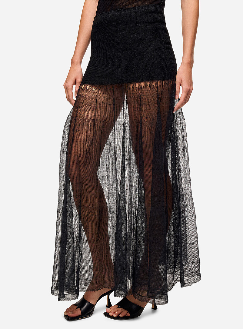 Melo voile knit skirt product image 2
