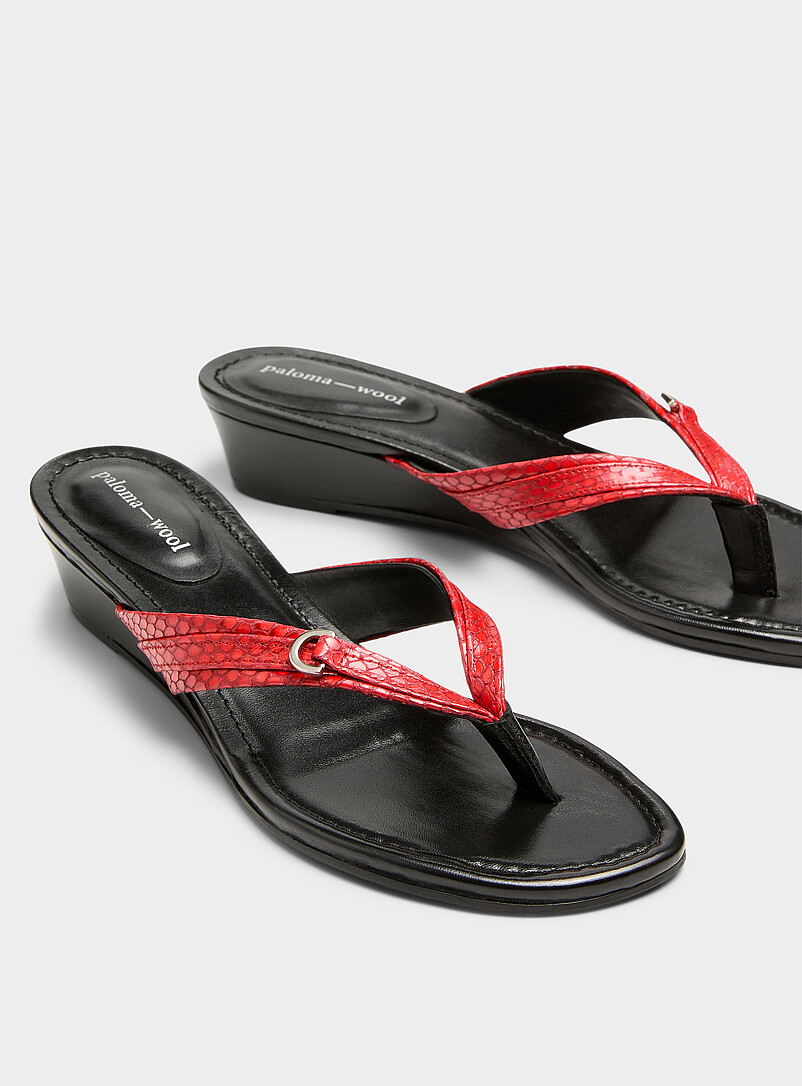 Felipa snakeskin platform sandals product image 2
