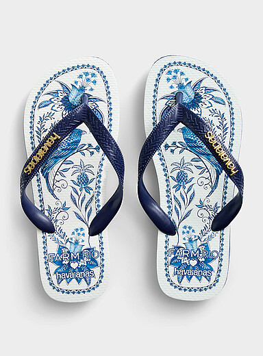 La sandale de plage Havaianas x Farm Rio Femme