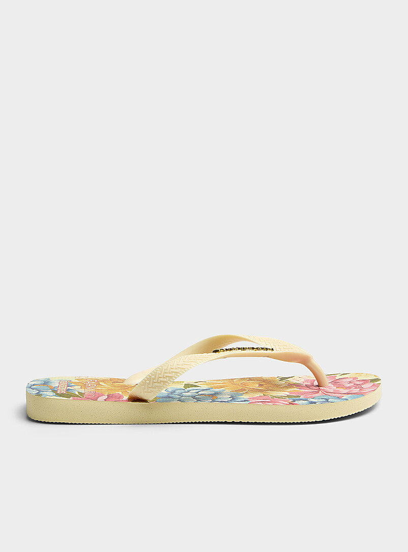 Havaianas: La sandale de plage Havaianas x Farm Rio Femme Vert pour femme