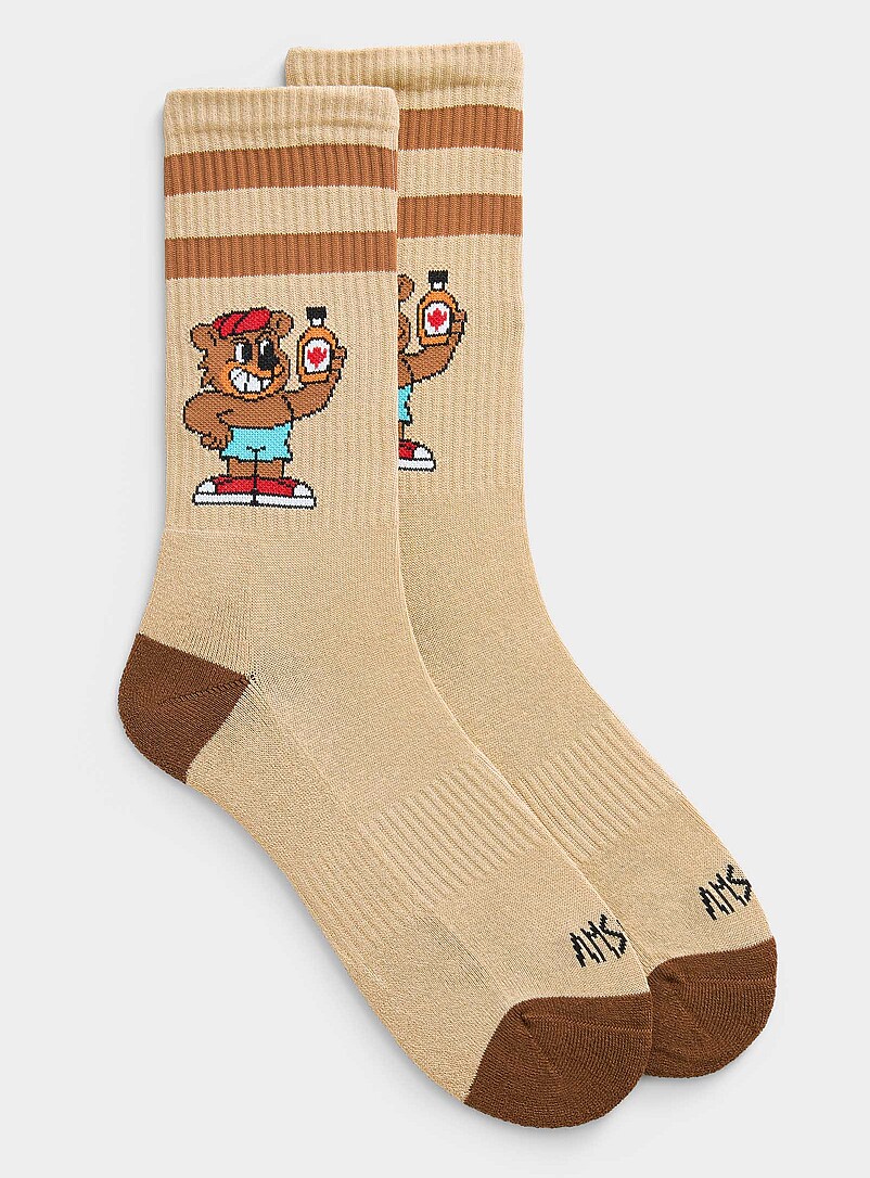 Sticky Claws ribbed socks product image (primary)