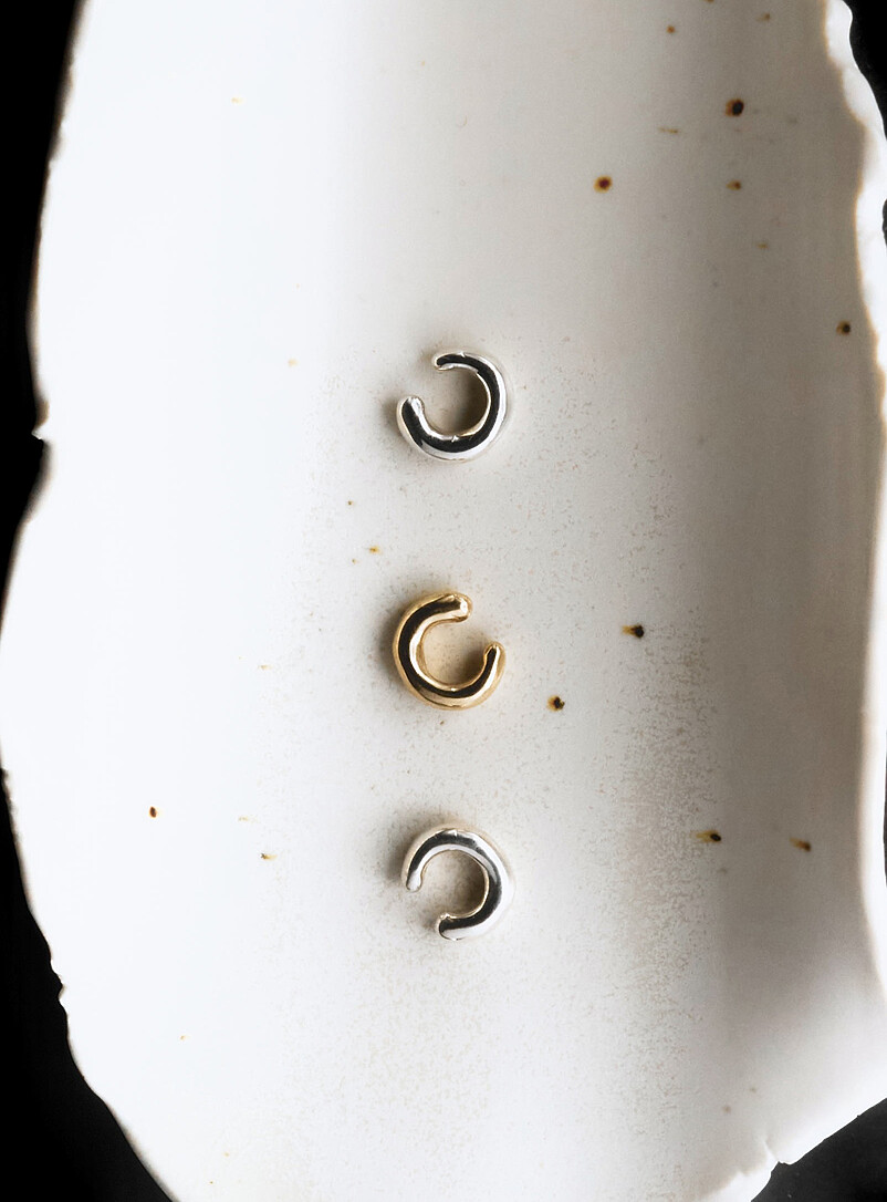 Dova Pryce: La manchette d'oreille argent Argent