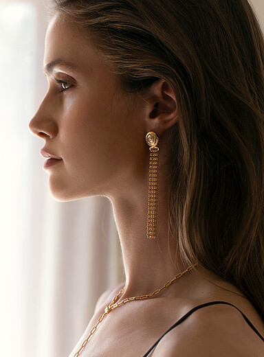 Pamela Card Jewelry: Les boucles d'oreilles Spira Femina Or