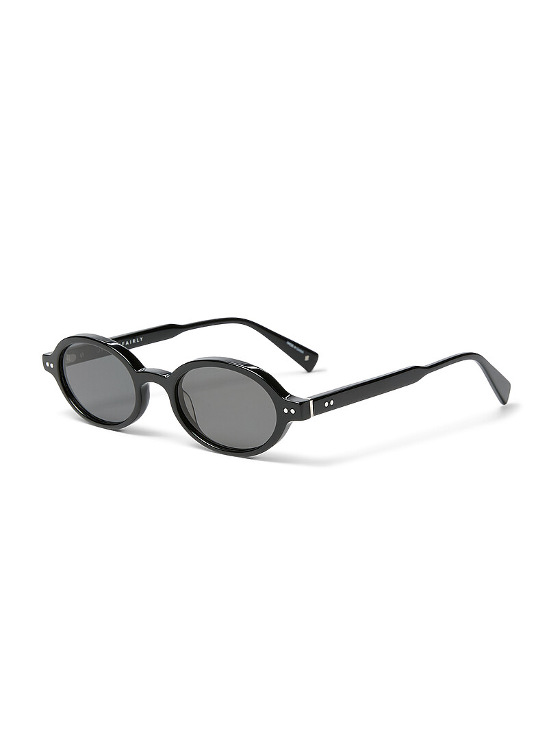 Elvie narrow oval sunglasses product image (primary)