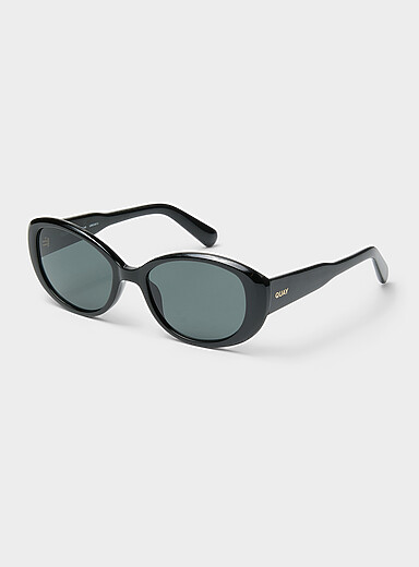 On Brand wide oval sunglasses
