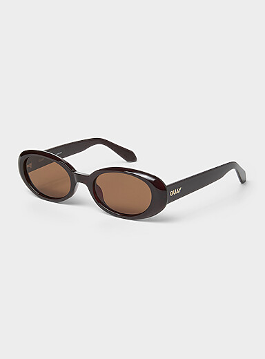 Felt Cute oval sunglasses
