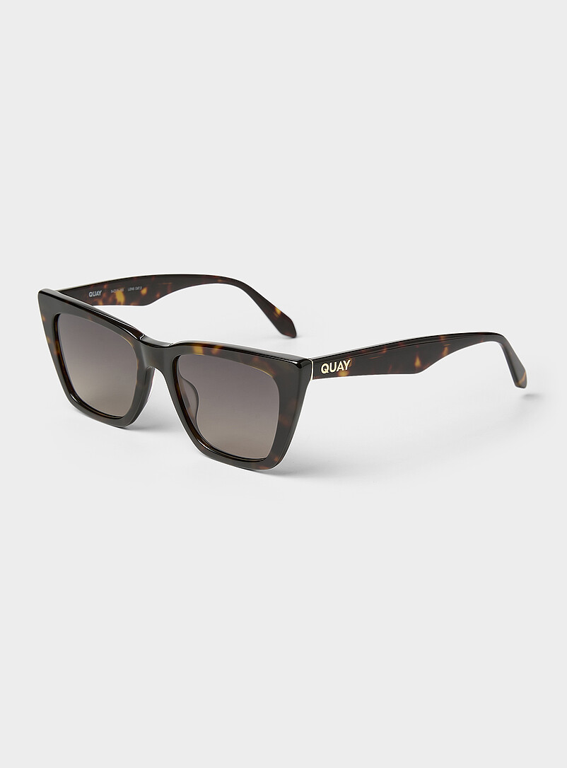 Call The Shots rectangular cat-eye sunglasses product image (primary)