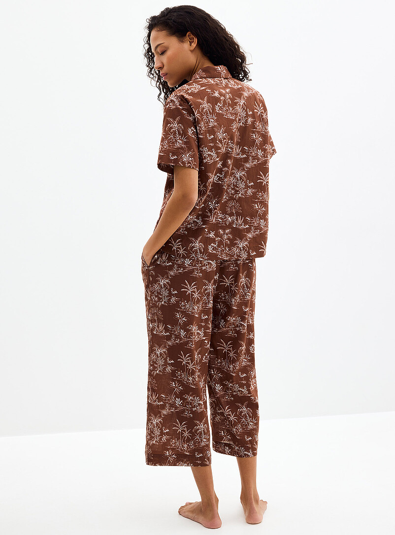 Tropical expression flowy pyjama set product image 3