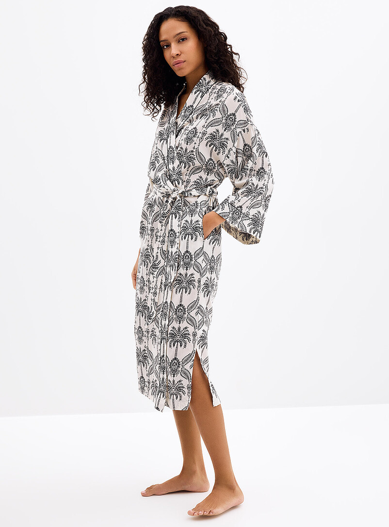 Tropical Expression Flowy Robe