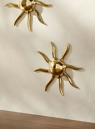 Sunny sun wall decoration