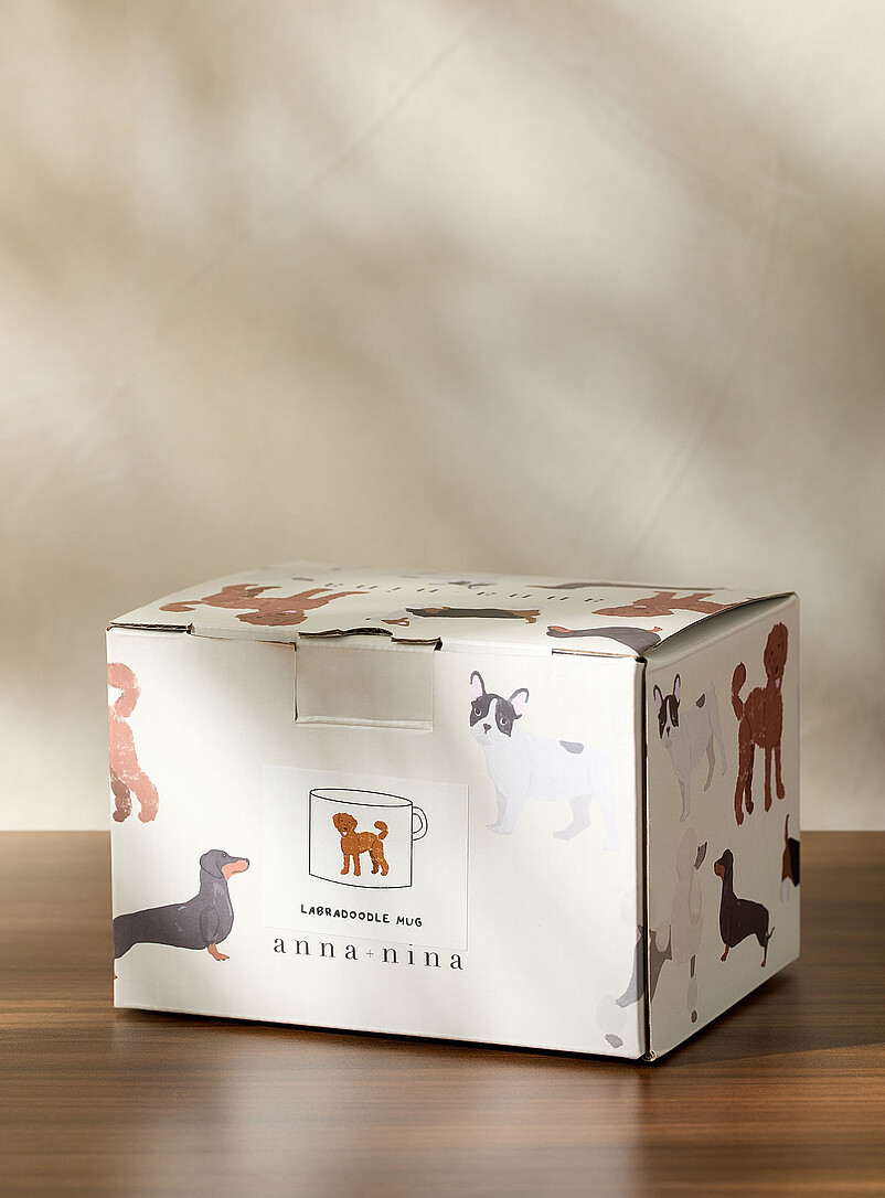 Labradoodle embossed mug product image 2