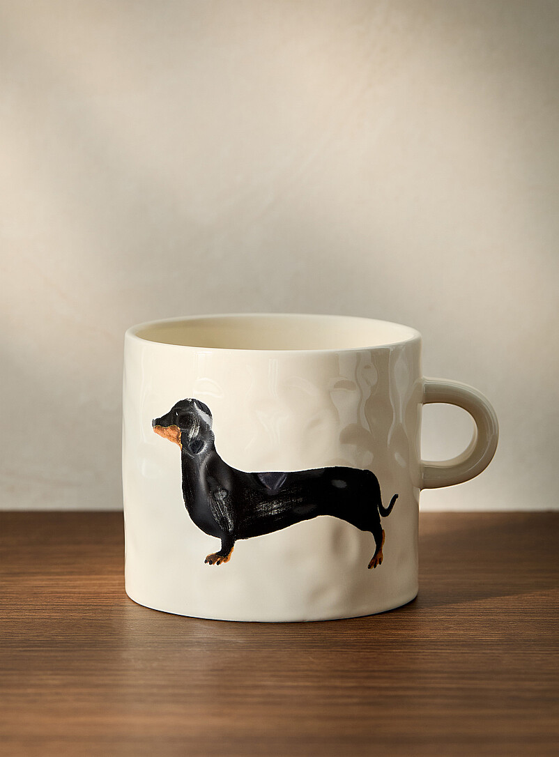 Dachshund embossed mug product image (primary)