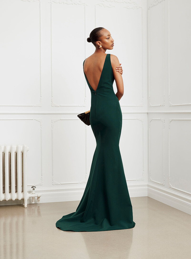 Janet open-back maxi mermaid dress product image (primary)