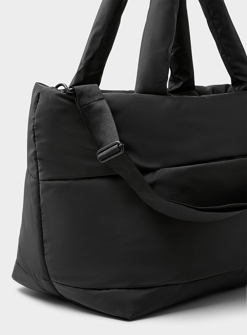 Olivia rugged fabric XL tote bag With suitcase loop product image 2