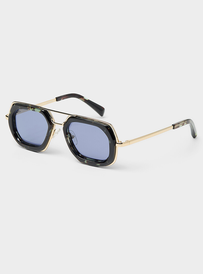 Double frame aviator sunglasses product image (primary)