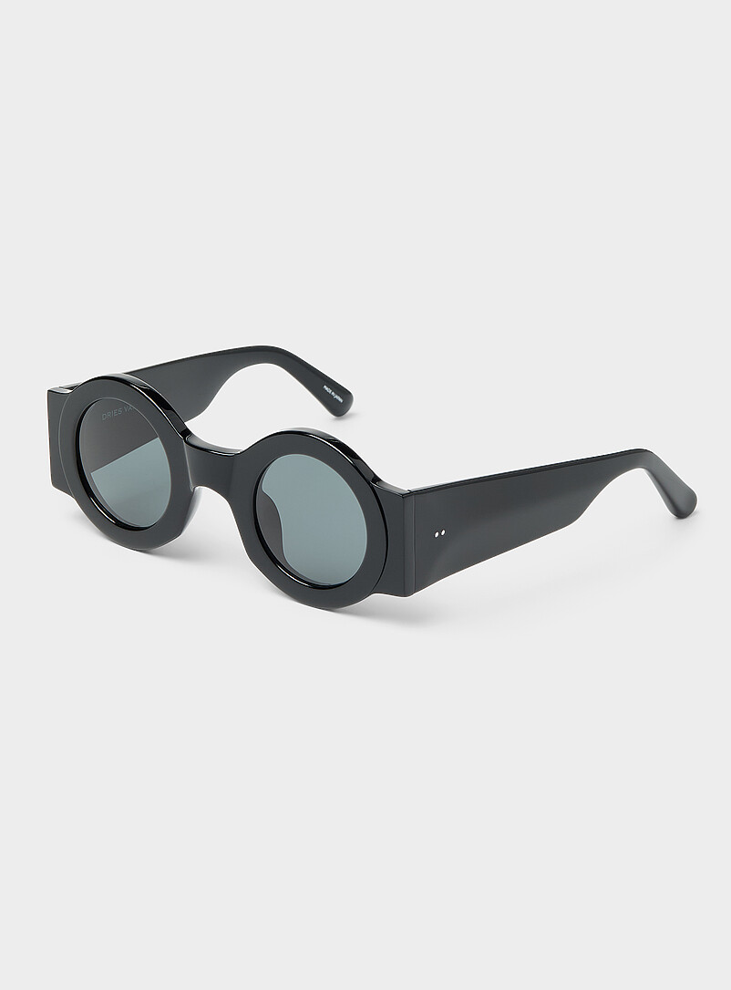 Geometric round sunglasses product image (primary)