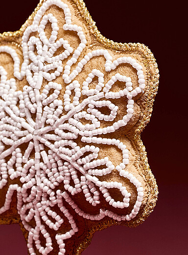 L'ornement billes flocon <b>Collection de No&euml;l</b>