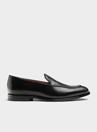 Simons Black Black Venetian loafers Men for men
