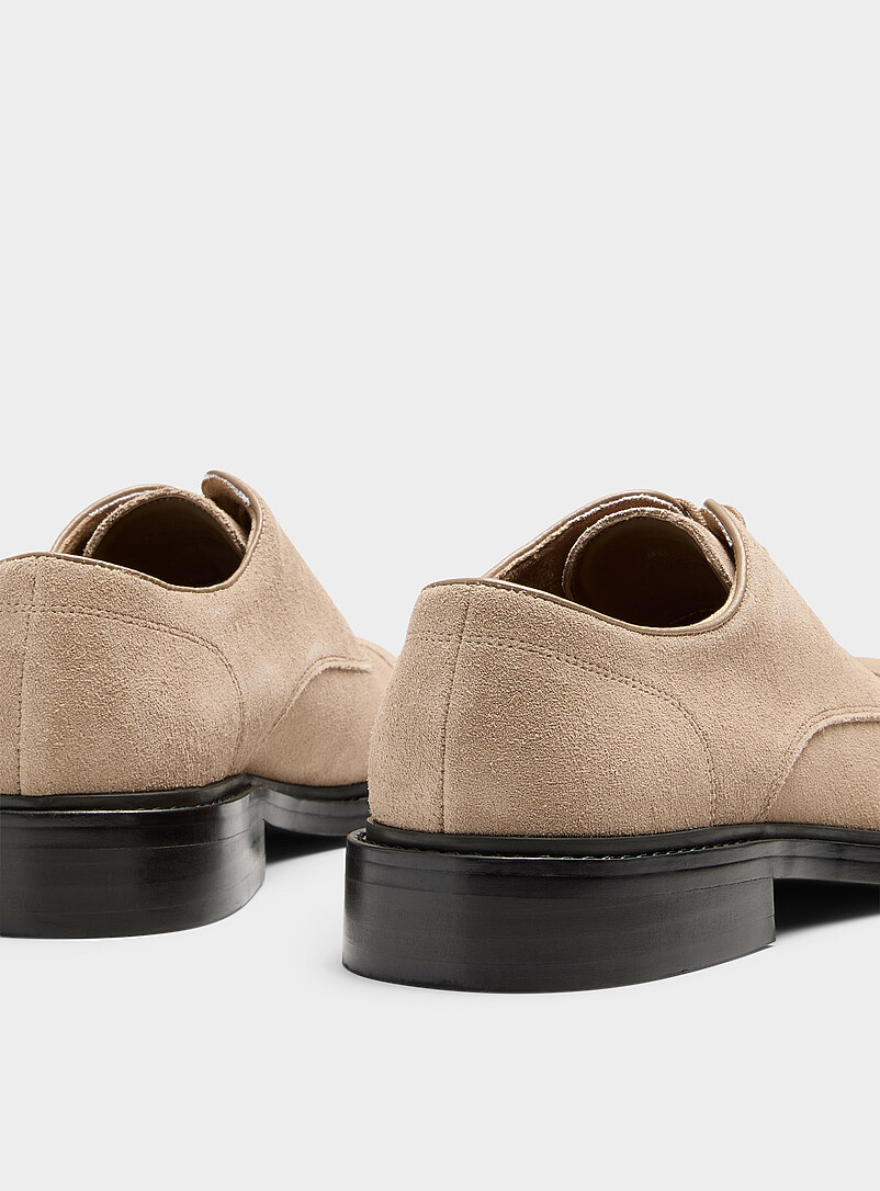 Suede derby shoes Men product image 2
