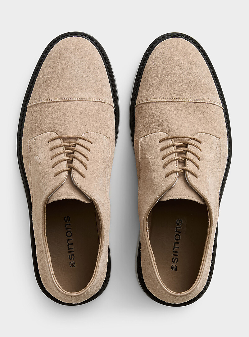 Suede derby shoes Men product image 3