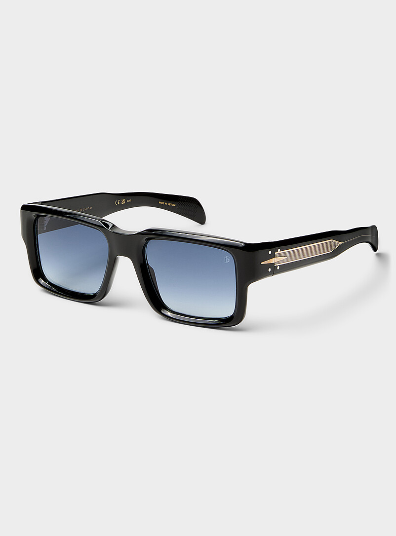 Black Rectangular Sunglasses