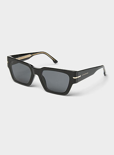 Les lunettes de soleil rectangulaires &oelig;il de chat
