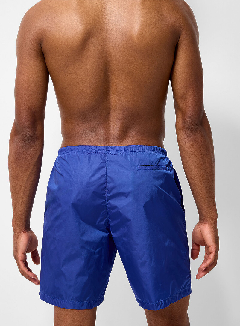 Curved-logo bathing short product image 2