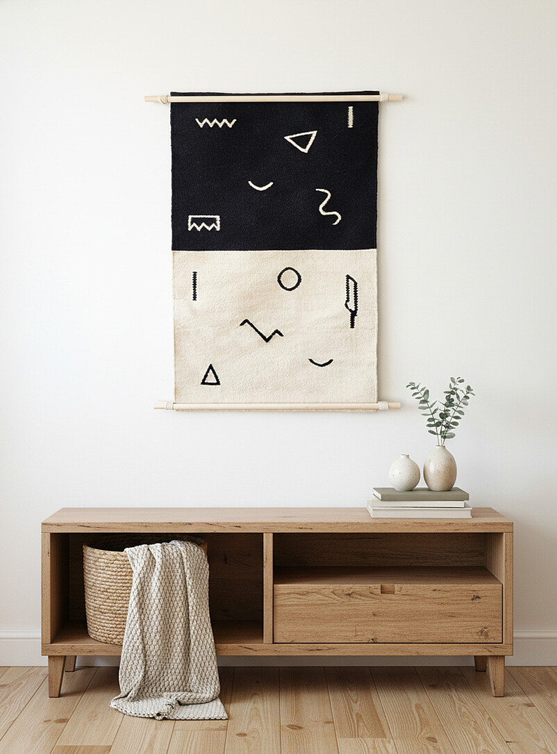 Tiye woven wall art product image (primary)