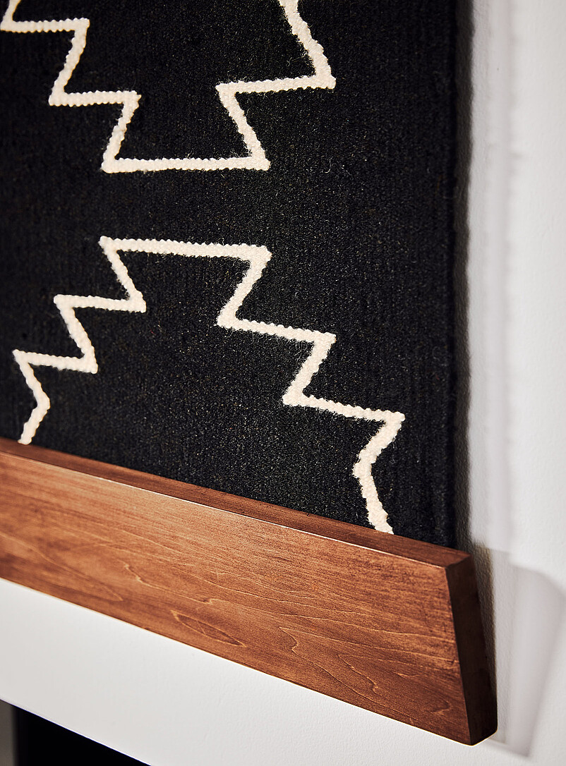Black Cloe woven wall art product image 2