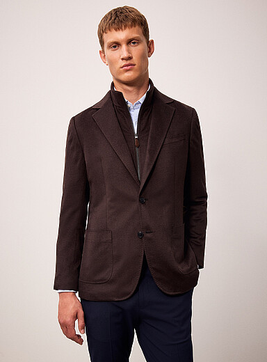 Le veston plastron amovible Patch