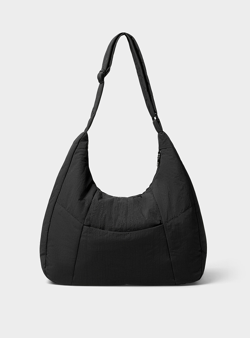 Quilted Nylon Tote