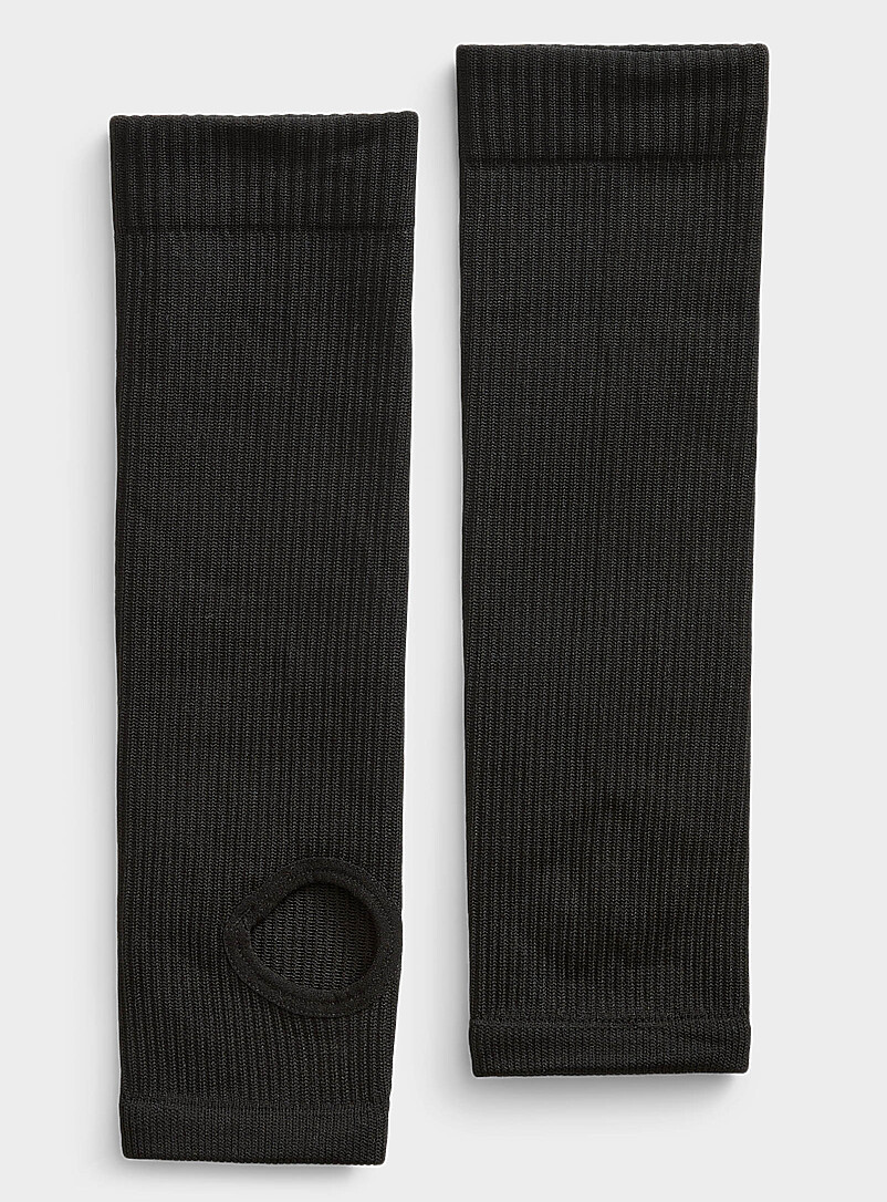 Ribbed open-heel-and-toe socks product image 3
