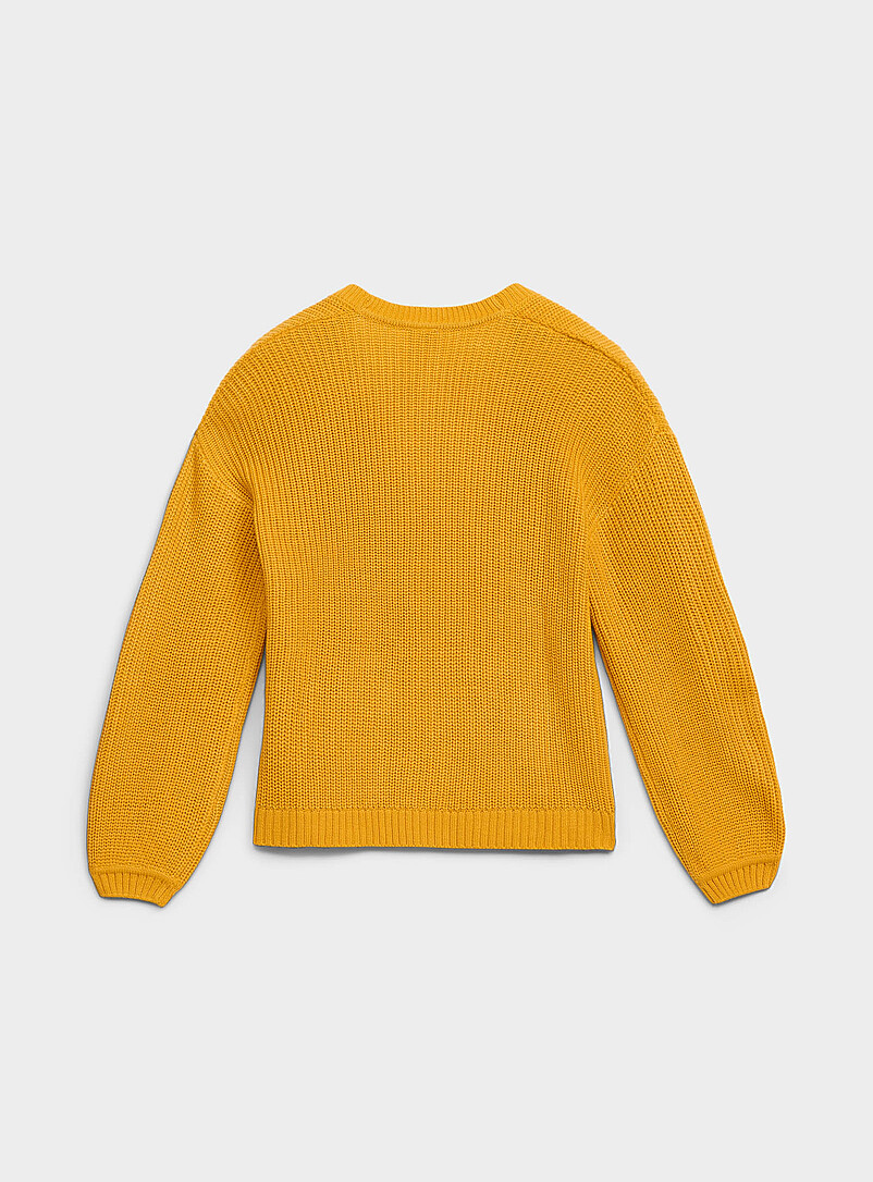 Twik: Le cardigan ouvert c&ocirc;tes perl&eacute;es Sarcelle - Turquoise pour femme