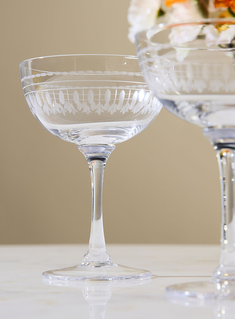 Engraved champagne glasses Set of 2 product image 2