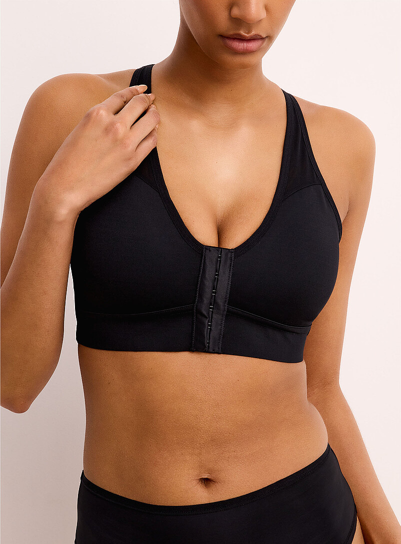 Bianca Pocketed Post-Surgery Bra Moderate Compression