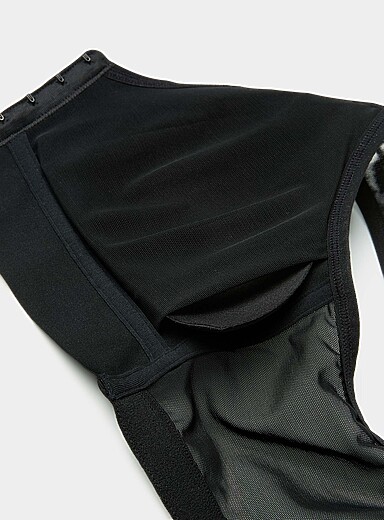 Bianca pocketed post-surgery bra Moderate compression