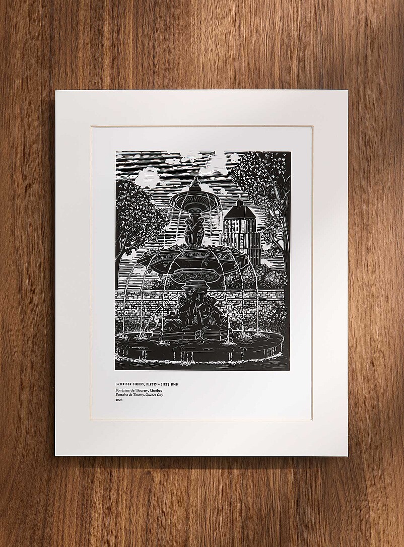 Fontaine De Tourny Art Print Our History, Our Heritage Collection