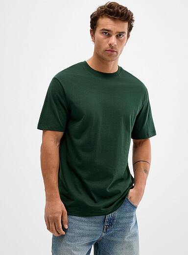 Le t-shirt pur coton bio <b>Coupe allong&eacute;e</b>
