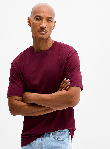 Le t-shirt pur coton bio <b>Coupe allong&eacute;e</b>